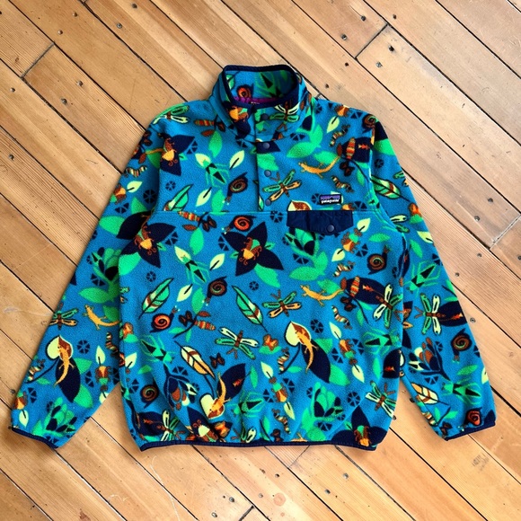 Patagonia Sweaters - RARE Patagonia Synchilla Snap-T Fleece- Jitterbug